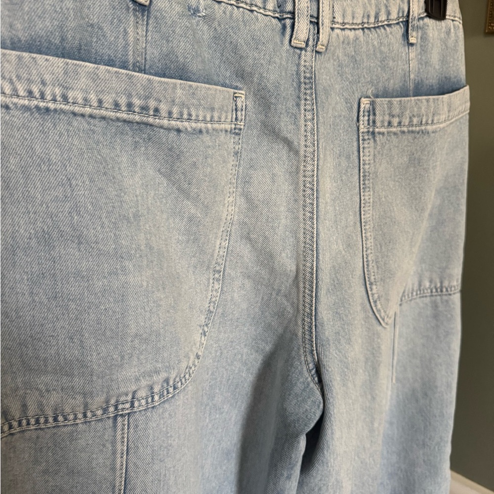 We The Free Light Blue Drawstring Jogger Jeans - Picture 10 of 12